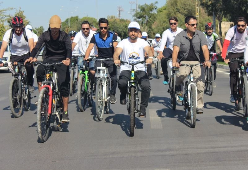 Şamran Kanalı çevresinde bisiklet festivali
