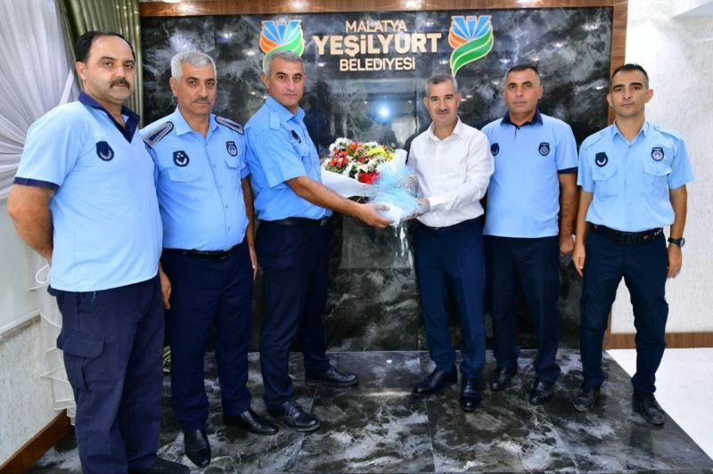 Çınar, zabıta müdürlüğü personelini ve minik zabıtaları ağırladı
