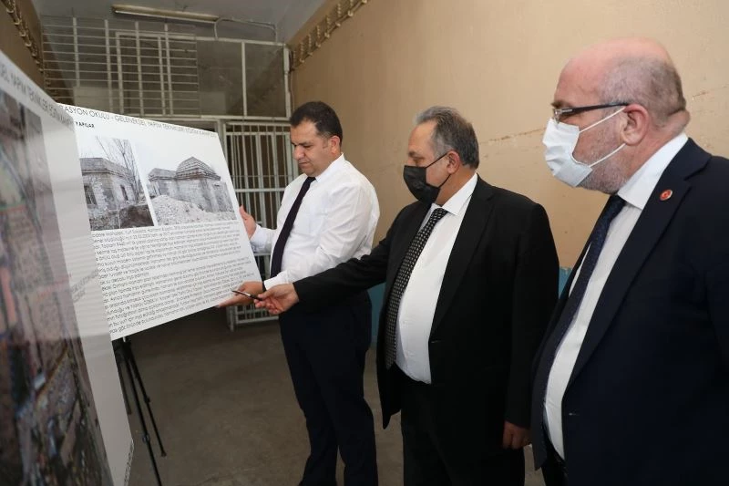 Başkan Yalçın ve Rektör Karamustafa kadim meslekleri canlandıracak okulu inceledi
