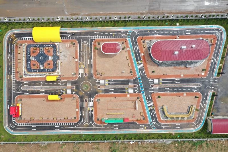 Çocuklara trafik bilincini aşılayacak projenin yapımı tamamlandı
