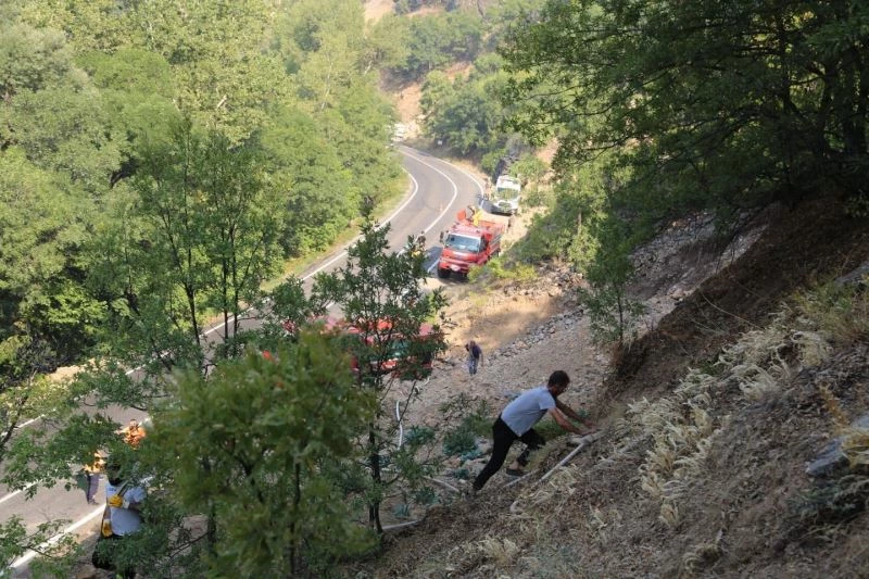 Tunceli’deki yangınların büyük bölümü kontrol altına alındı
