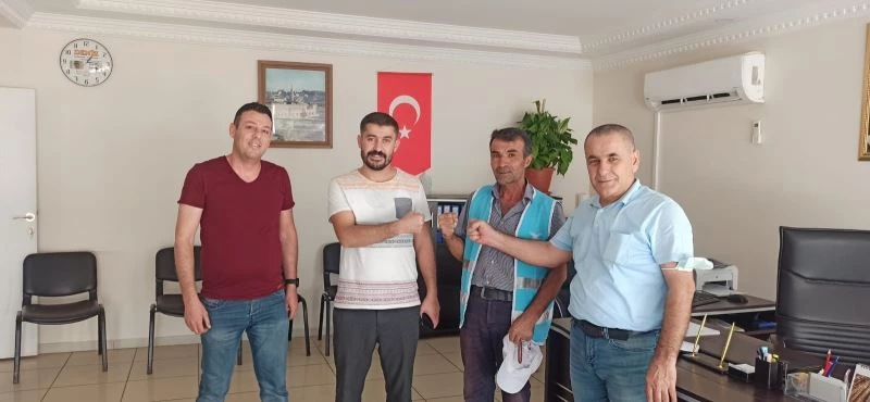 Mardin’de temizlik işçisinden örnek davranış
