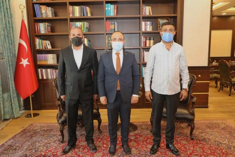 Elazığspor’dan, Vali Yırık’a ziyaret