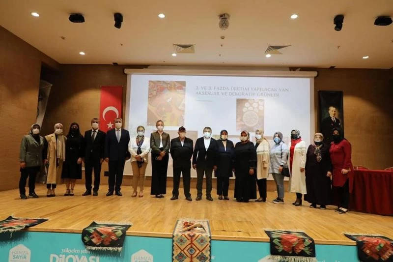 Sanayi ilçesini dokuma markası haline getirecek adım atıldı
