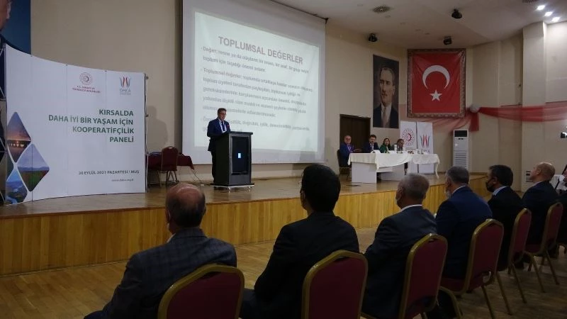 Muş’ta DAKA’dan kooperatifçilik paneli
