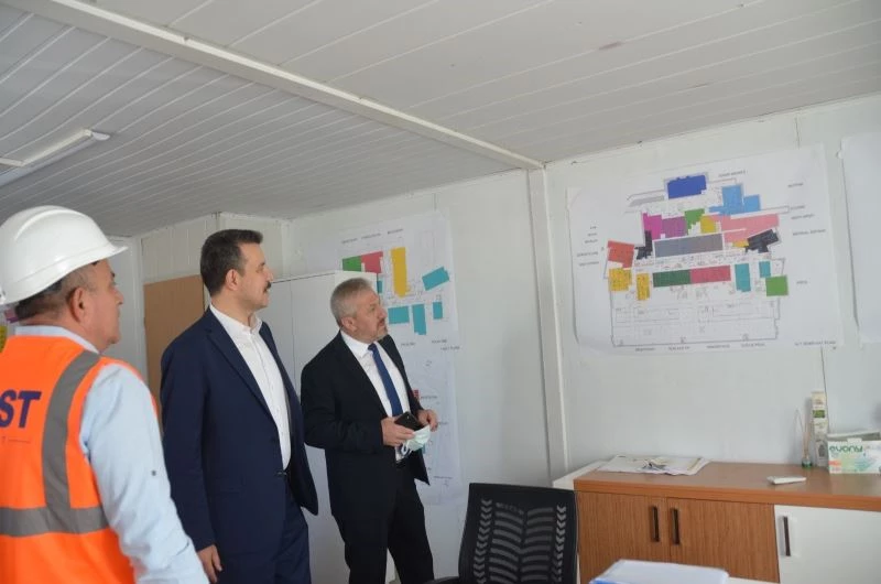 Ali Osman Sönmez Devlet Hastanesi yükselmeye devam ediyor
