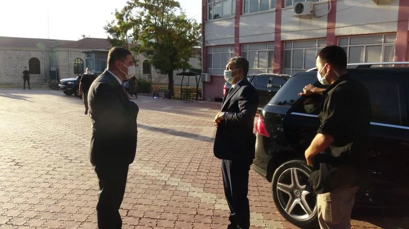 Vali Şahin, Gercüş Kaymakamı Sinanoğlu ile bir araya geldi
