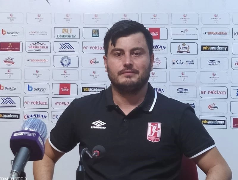 Balıkesirspor Teknik Sorumlusu Umut Baysal:
