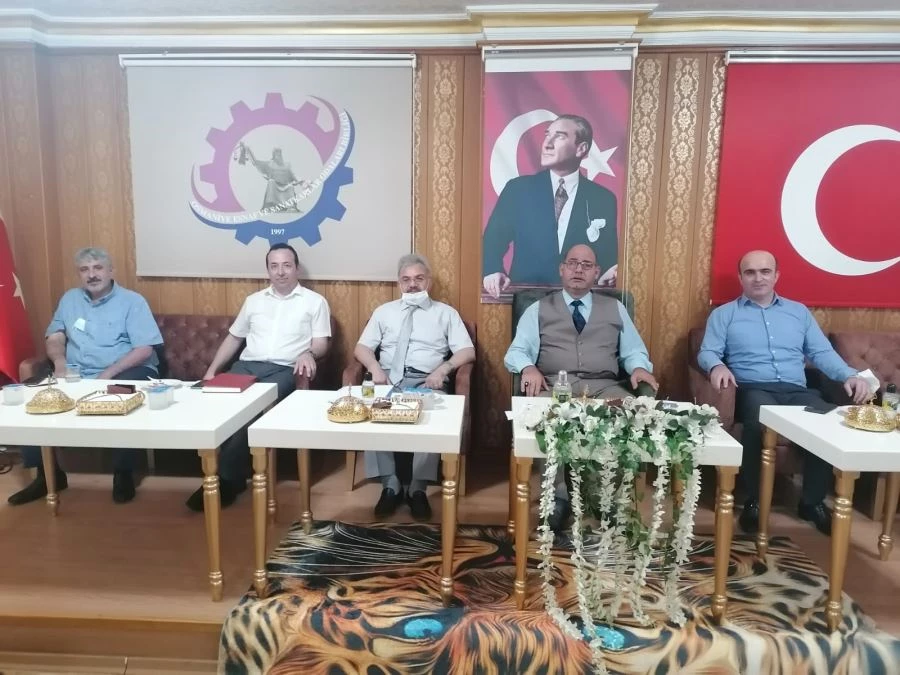 Osmaniye Defterdar’lıktan Esnaf ve Sanatkarlar Odaları Birliği’ne ziyaret