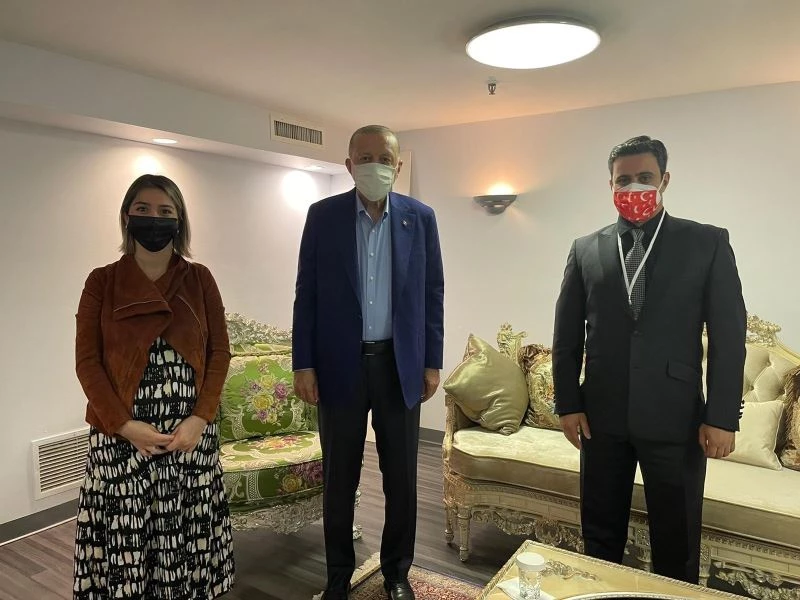 Cumhurbaşkanı Erdoğan’dan ABD’de yaşayan Trabzonlu çifte anlamlı jest
