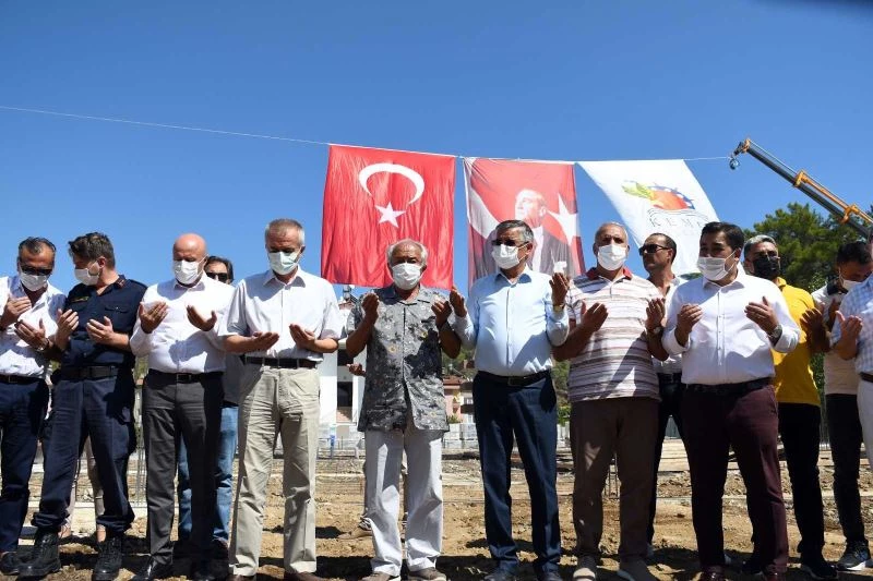 Arslanbucak anaokulunun temli atıldı
