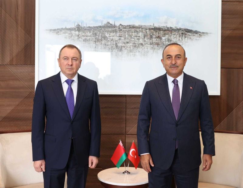Dışişleri Bakanı Çavuşoğlu, Belaruslu ve Somalili mevkidaşları ile görüştü

