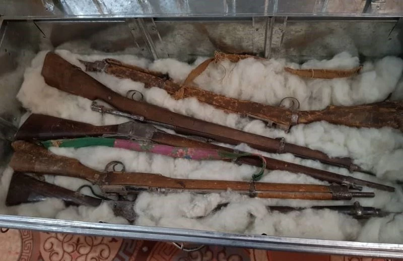 Afganistan’da bir evde İngiliz askerine ait 150 yıllık tüfek bulundu
