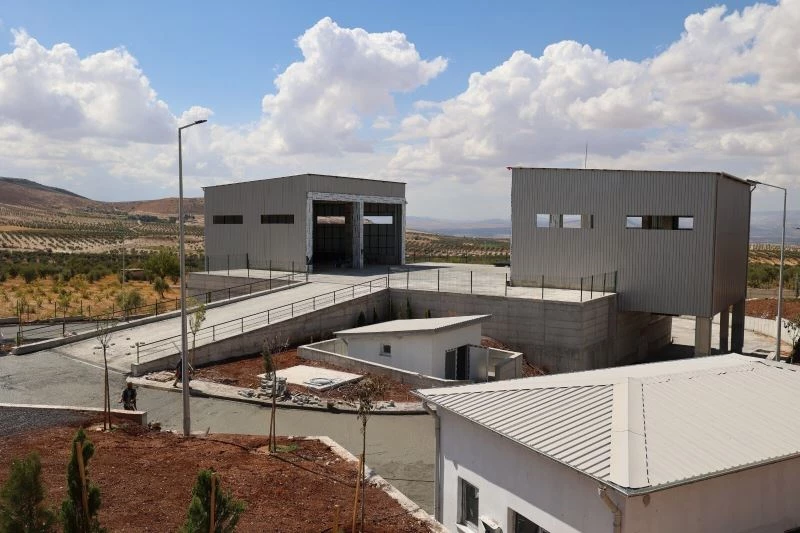 Katı Atık Transfer İstasyonu inşaatında sona geliniyor
