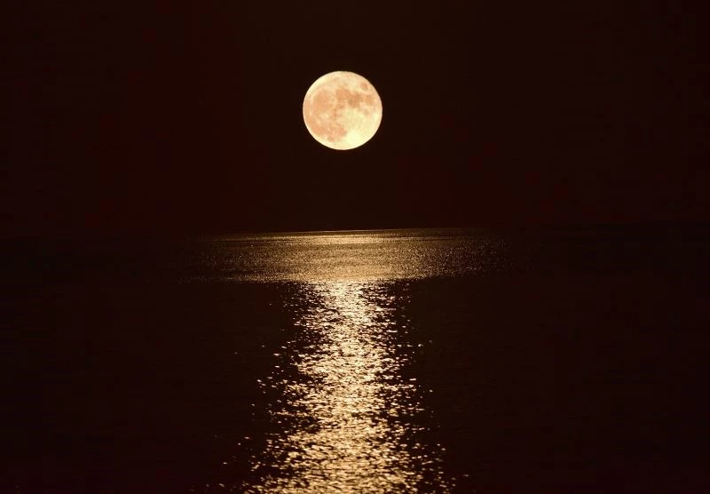 Van gölünde seyirlik manzara