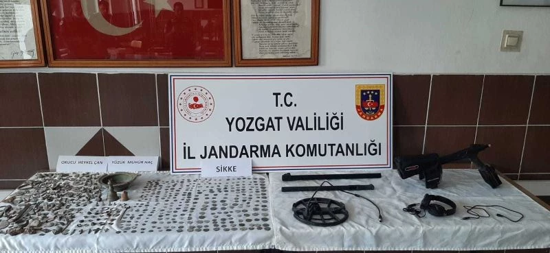 Yozgat’ta 684 parça tarihi eser ele geçirildi

