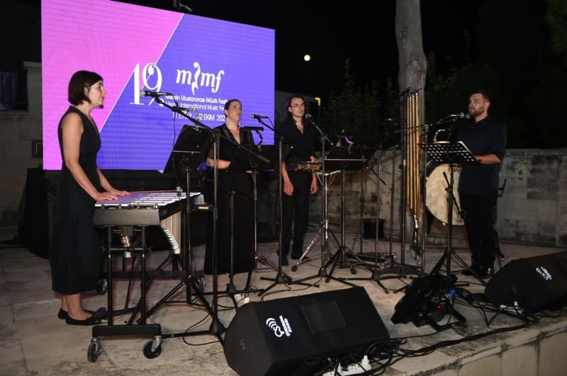 Damask Vocal Quartet, festivalde Tarsuslularla buluştu
