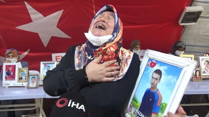 Evlat nöbetindeki annenin feryadı yürekleri dağladı
