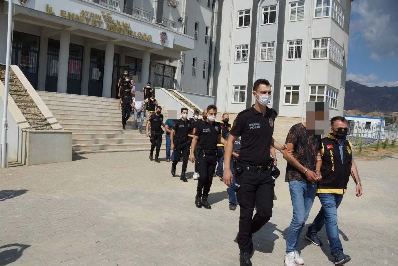 ’Change Oto’ operasyonunun şüphelileri adliyeye sevk edildi
