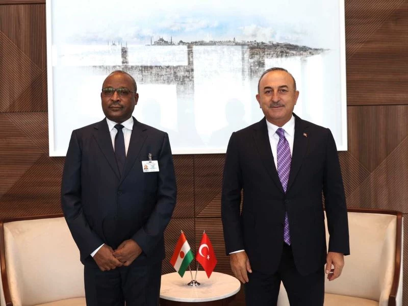 Dışişleri Bakanı Çavuşoğlu, Nijer Dışişleri Bakanı Massaoudou ile görüştü
