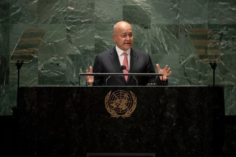 Irak Cumhurbaşkanı Salih: “Irak’ta istikrar sağlanmadan bölge istikrarının sağlanması mümkün değil”
