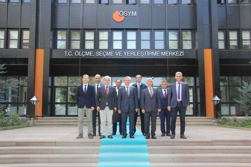 Anadolu Üniversitesi heyetinden ÖSYM Başkanlığı’na ziyaret
