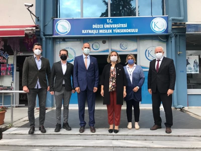 Rektör Çakar, Kaynaşlı MYO’da incelemelerde bulundu
