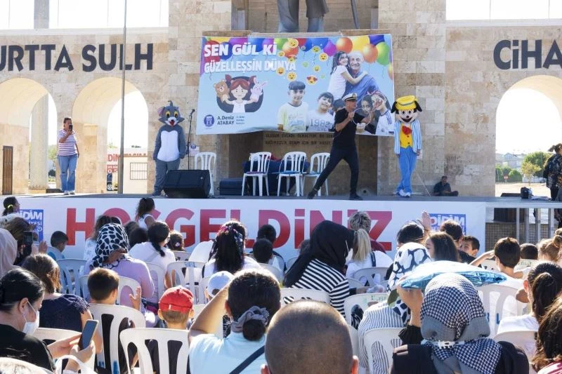 Didimli çocuklar doyasıya eğlendi
