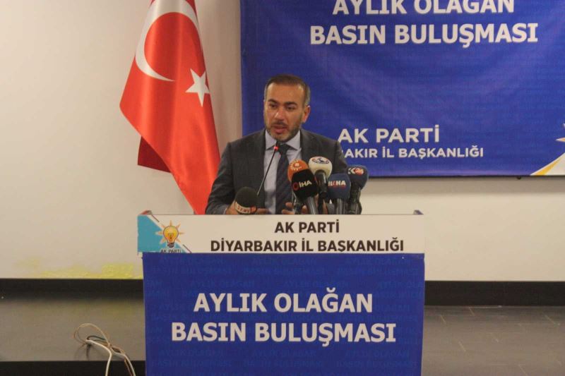 AK Parti Diyarbakır İl Başkanı Aydın’dan tüm muhalefet partilerine çağrı: 