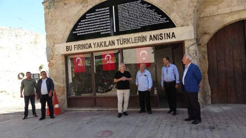 Ermenilerin Türkleri yaktığı fırın ziyarete açıldı
