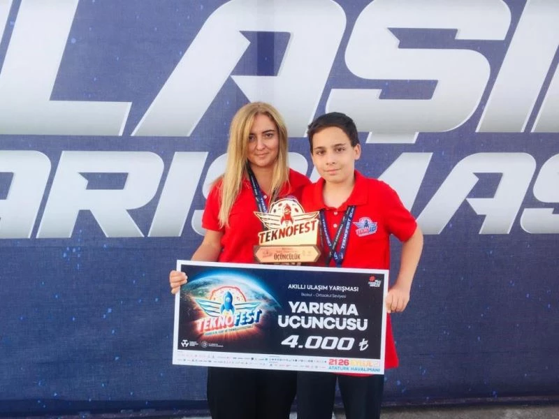 TEKNOFEST ödüllü Barkın’ın hedefi mühendislik

