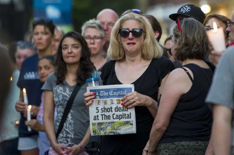 ABD’de 5 gazeteciyi öldüren saldırgana şartlı tahliyesiz 5 kez müebbet hapis
