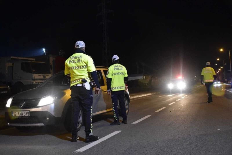 Ordu’da 69 araç trafikten men edildi, 27 sürücünün ehliyeti geri alındı
