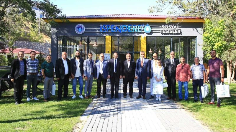 Turizmcilere İspendere Şifalı içmeleri tanıtıldı
