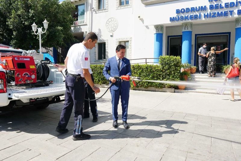 Yangınlarla mücadeleye büyük destek
