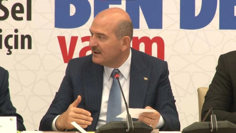 Bakan Soylu: “Bir insanın bir ayağı çukurda olsa karar almakta da zorlanır ama biz zorlanmıyoruz”
