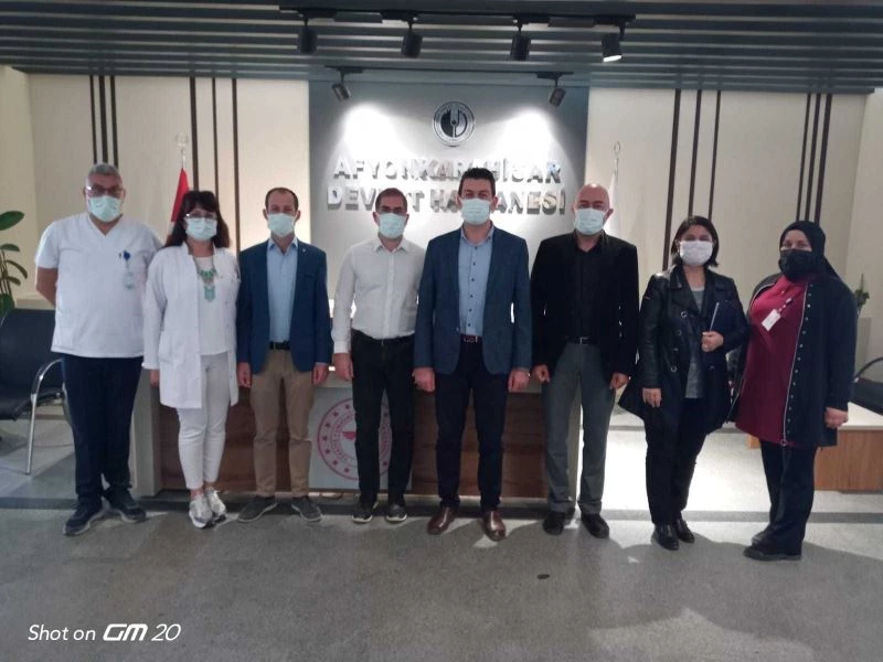 Covit-19 birimleri denetlendi
