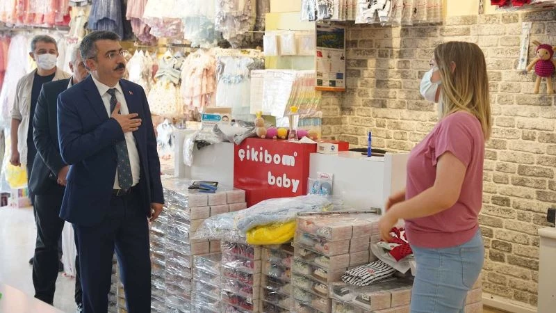 Yıldırım’dan Vişne Caddesi esnafına tam destek
