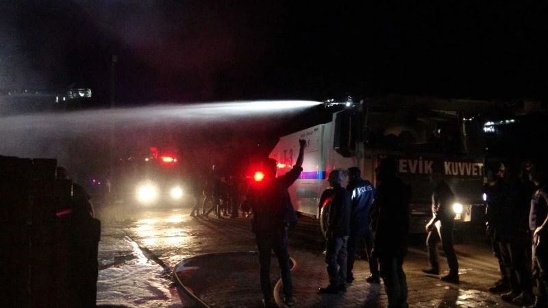 Bingöl’deki yangını TOMA söndürdü