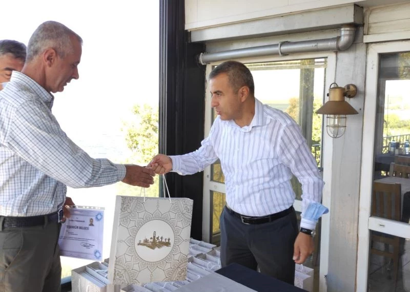 Erdek Kaymakamı Atasoy muhtarlarla buluştu
