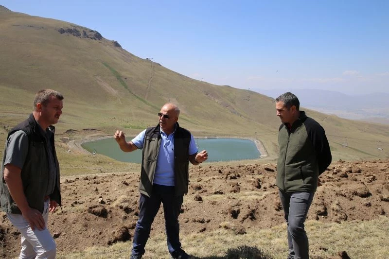 Erzurum Konaklı Kayak Merkezi Ağaçlandırılıyor
