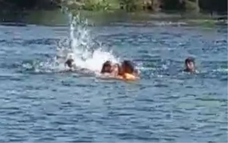 Fırat Nehri’nde boğulan gencin son anlarına ait görüntüler ortaya çıktı
