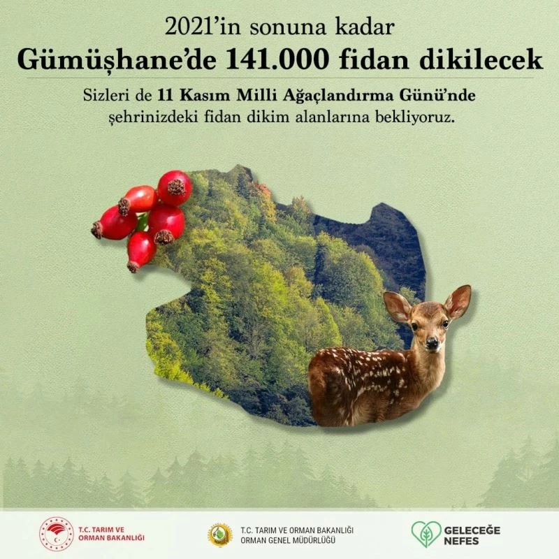 Bakan Pakdemirli’den fidan dikme çağrısı
