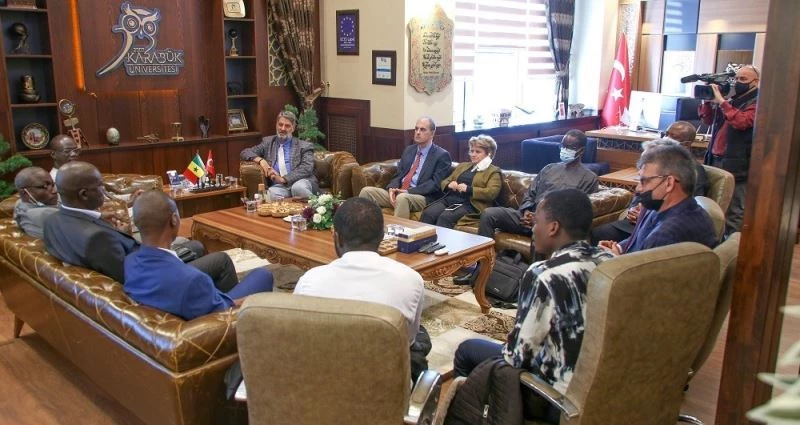 KBÜ’ye Cheikh Anta Diop de Dakar Üniversitesinden ziyaret
