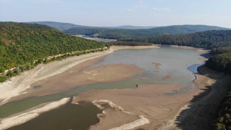 İstanbul’un su ihtiyacını karşılayan Kazandere ve Papuçdere barajları kuruma noktasına geldi
