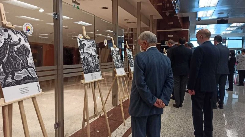 Kırgız Bağımsızlığının 30. yıl dönümü  sebebiyle TOBB’da resim sergisi
