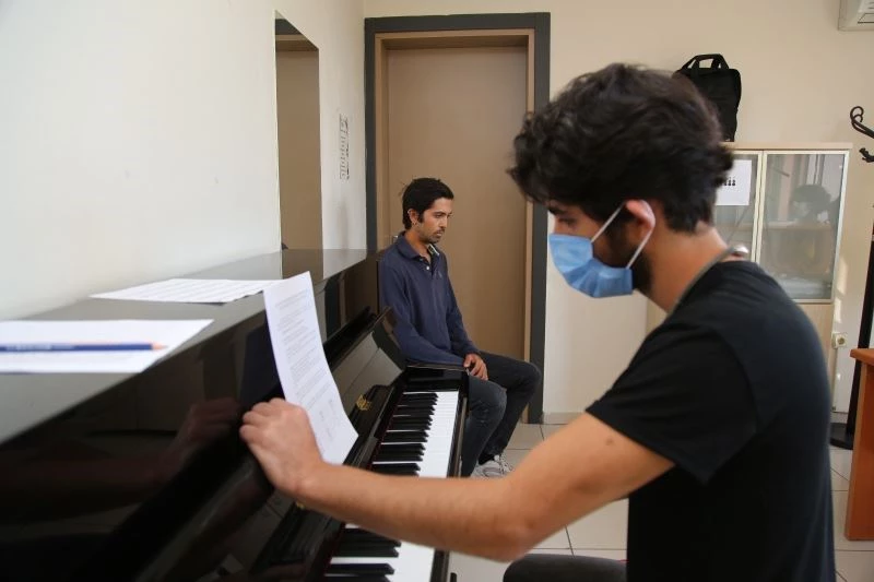 Konservatuvar yetenek sınavları yapıldı
