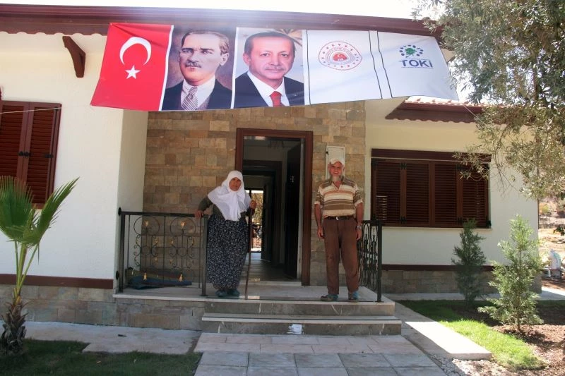 Yeni evlerine kavuşuyorlar
