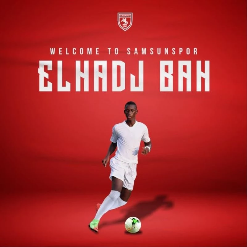 Samsunspor, Gineli forvet Elhadj Abdourahamane Bah’ı kadrosuna kattı
