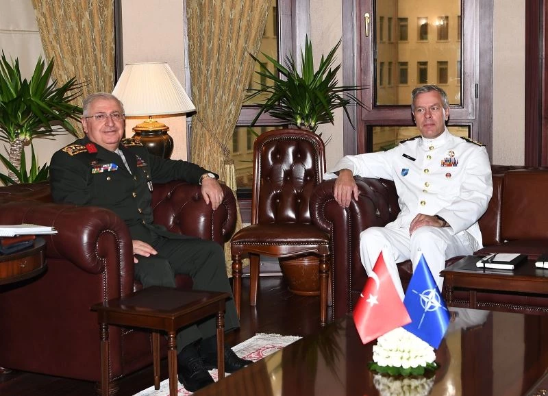 Genelkurmay Başkanı Güler, NATO Askeri Komite Başkanı Bauer’i ağırladı
